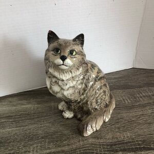 Vtg Beswick England Ceramic Cat